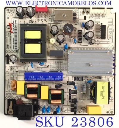 FUENTE DE PODER PARA TV PIONEER / NUMERO DE PARTE 81-PBE043-H4C59AP / SHG6004C-101H / DLBB513 / 20190909 / SHG6004C59-101HA / PANEL LVU430CSDX / MODELO PLE-43S11UHD